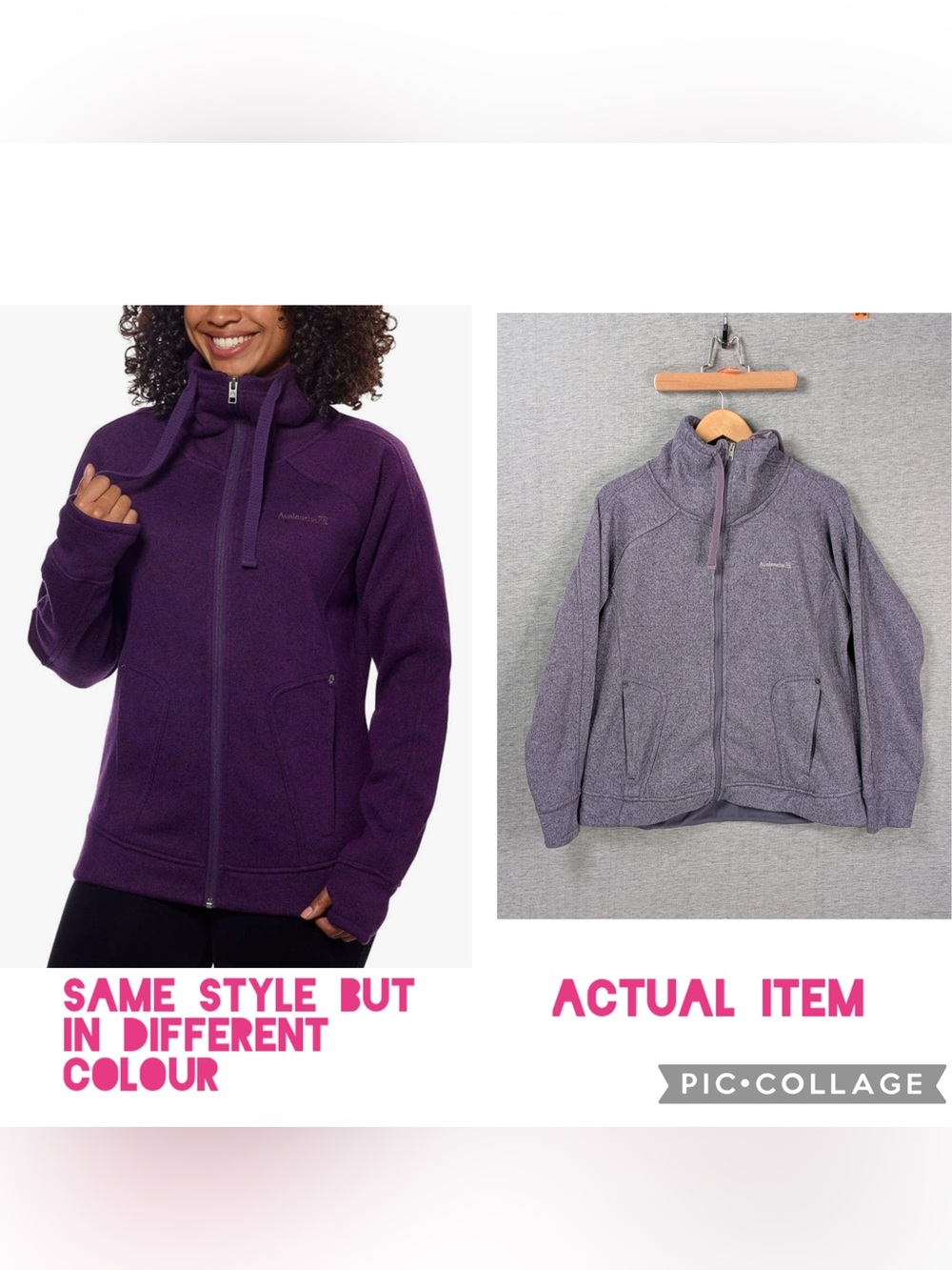Avalanche Full Zip Knit Fleece Jacket